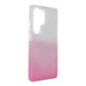 Case for Samsung S25 ULTRA Shining transparent pink