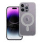 Case for iPhone 14 PRO Clear Mag Cover (STR / CAMERA PROTECTION) compatible with MagSafe transparent