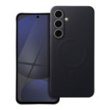 Case for Samsung S24 FE Silicone Mag Cover compatible with MagSafe black