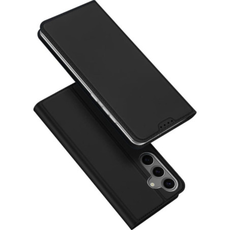 DUX DUCIS wallet case SKIN PRO for SAMSUNG S25 black