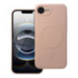Case for iPhone 16e Silicone Mag Cover compatible with MagSafe pink