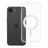 Case for iPhone 16e (SE 4 2025) / 17e Clear Mag Cover (STR) compatible with MagSafe transparent