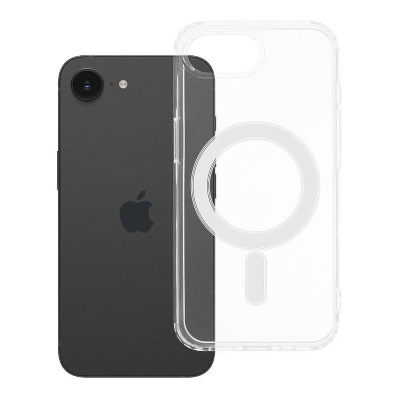 Case for iPhone 16e (SE 4 2025) / 17e Clear Mag Cover (STR) compatible with MagSafe transparent Case for iPhone 16e (SE 4 2025) / 17e Clear Mag Cover (STR) compatible with MagSafe transparent
