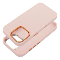 Case for iPhone 16e (SE 4 2025) / 17e Frame powder pink