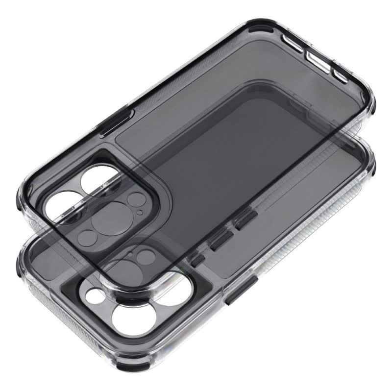 Case for iPhone 16e (SE 4 2025) / 17e Matrix Clear black