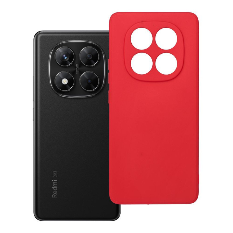 Case for Xiaomi Redmi Note 14 PRO 5G Soft red