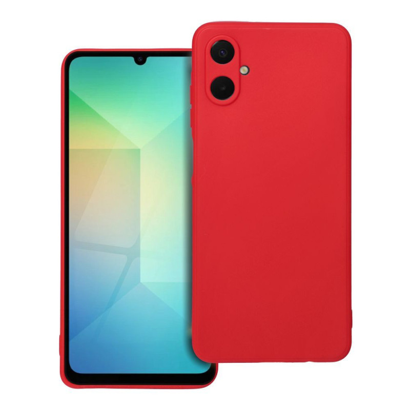 Case for Samsung A06 5G Soft red