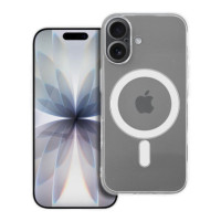 Case for iPhone 17 Clear Case 2 mm Mag Cover compatible with MagSafe (camera protection) transparent
