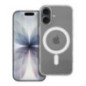 Case for iPhone 17 Clear Case 2 mm Mag Cover compatible with MagSafe (camera protection) transparent