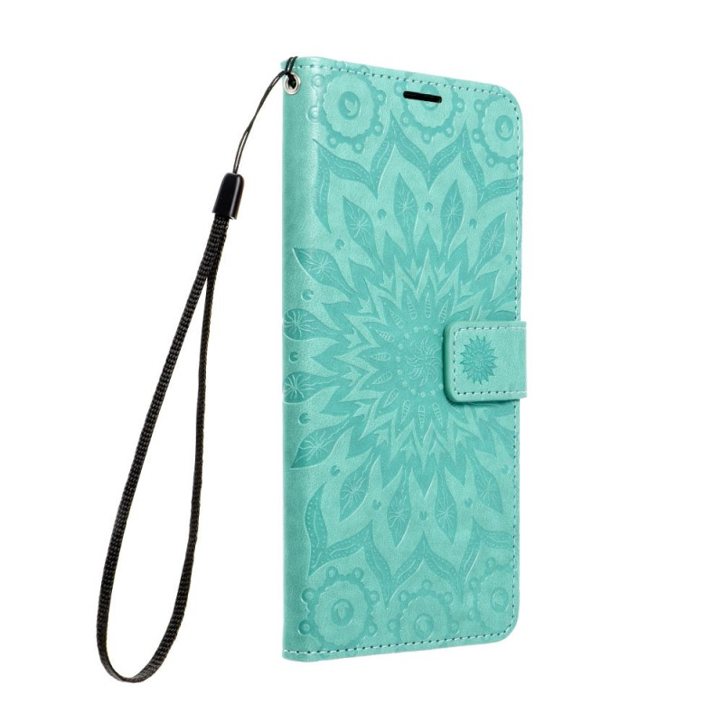 MEZZO Book case for IPHONE 17 Pro Max mandala green MEZZO Book case for IPHONE 17 Pro Max mandala green