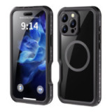Case for iPhone 16 PRO MAX Shellbox GT waterproof MagSafe compatible black