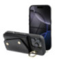 Case for iPhone 16 PRO MAX Wonder with wallet black