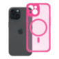 Case for iPhone 15 Full Matte Mag Cover compatible with MagSafe pink