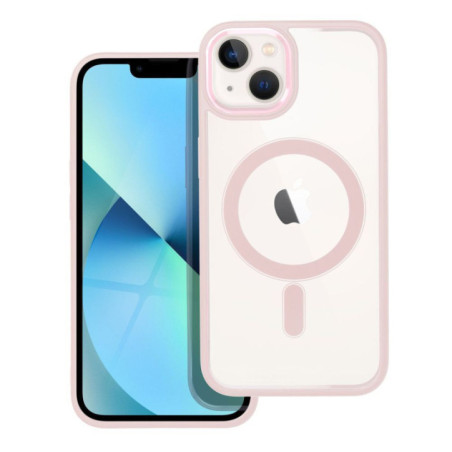 Case for iPhone 13 Color Edge Mag Cover compatible with MagSafe pink