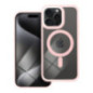 Case for iPhone 15 PRO MAX Color Edge Mag Cover compatible with MagSafe pink