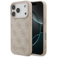 GUESS case for IPHONE 17 Pro GUHCP17LG4GFPI (PU 4G Classic) pink