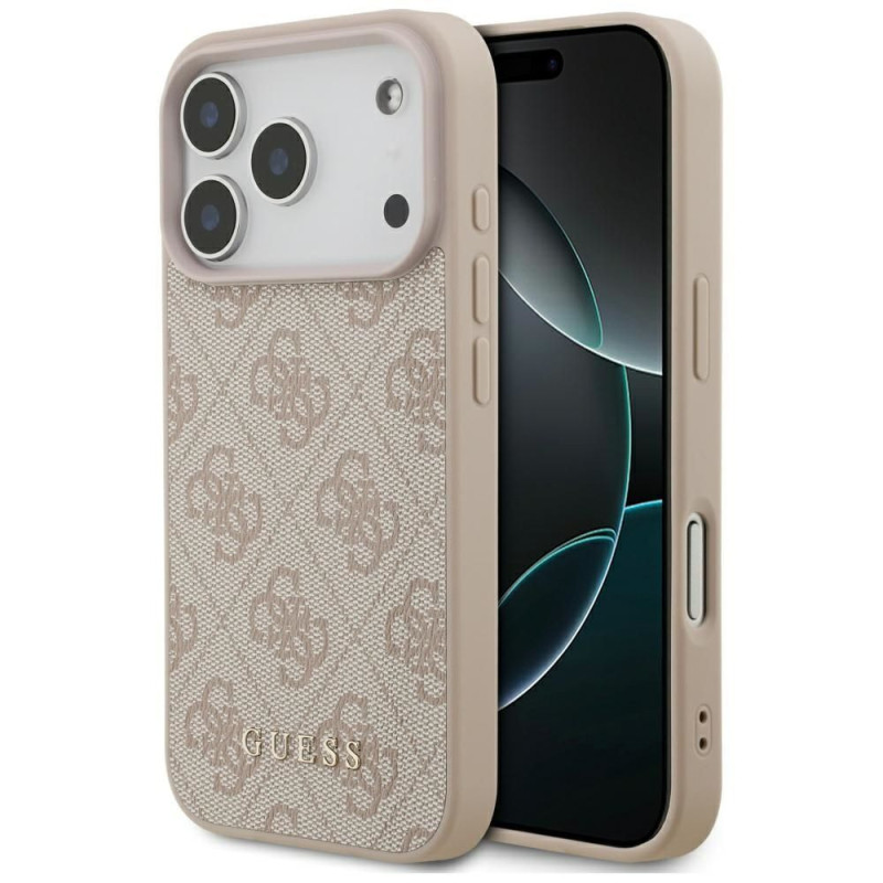 GUESS case for IPHONE 17 Pro GUHCP17LG4GFPI (PU 4G Classic) pink GUESS case for IPHONE 17 Pro GUHCP17LG4GFPI (PU 4G Classic) pink