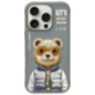 NIMMY case COOL&CUTE 2.0 Bear for IPHONE 16 Pro Max gray