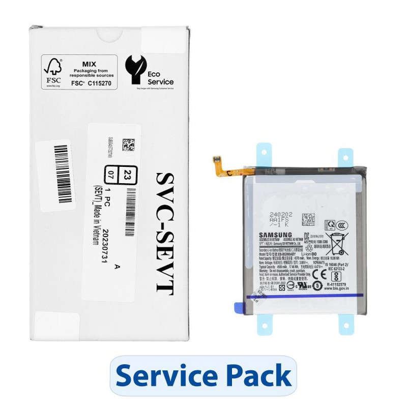 ServicePack Battery EB-BG990ABY for SAMSUNG S21 FE G990 GH82-26409A ServicePack Battery EB-BG990ABY for SAMSUNG S21 FE G990 GH82-26409A