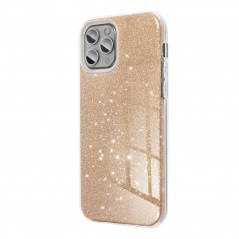 BACK-CASE SHINING GLITTER gold für SAMSUNG Galaxy S24+