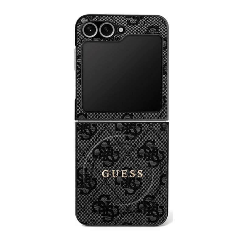 GUESS case for SAMSUNG Z Flip7 compatible with MagSafe GUHMZF7P4MSEGCK (Magnetic 4G PU W/ Classic) black GUESS case for SAMSUNG Z Flip7 compatible with MagSafe GUHMZF7P4MSEGCK (Magnetic 4G PU W/ Classic) black