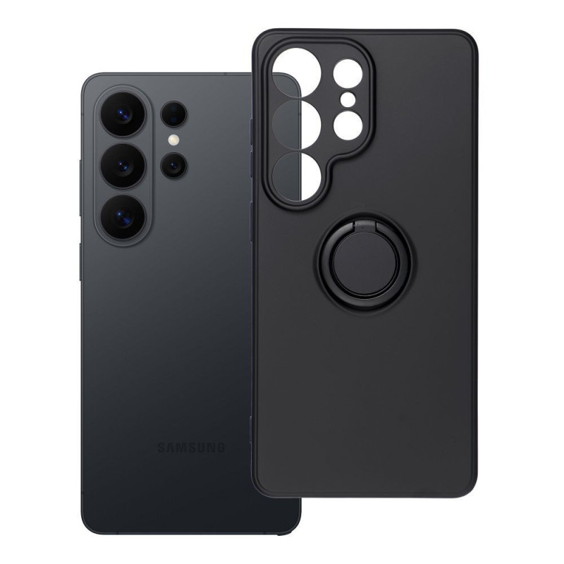 Case for Samsung S26 ULTRA Silicone Ring black