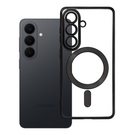 Case for Samsung S26 Electro Mag Cover compatible with MagSafe black