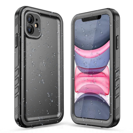 Case for iPhone 11 Waterproof Shellbox DOT black