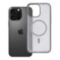 Case for iPhone 16 PRO MAX Flexline Mag Cover compatible with MagSafe gray