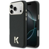 KARL LAGERFELD case for IPHONE 17 Pro Max compatible with MagSafe KLHMP17X5PGFKHGK (PU FW W/ KHead Logo) black