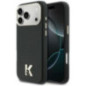 KARL LAGERFELD case for IPHONE 17 Pro Max compatible with MagSafe KLHMP17X5PGFKHGK (PU FW W/ KHead Logo) black