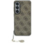 GUESS case for SAMSUNG S26 GUHMS26SGF4GBR (PU 4G Classic Logo with Charm) brown