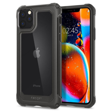 SPIGEN Gauntlet EXTREME-Backcase gunmetal für Apple iPhone 11 Pro