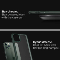 SPIGEN ULTRA HYBRID für APPLE IPHONE 11 PRO MIDNIGHT GREEN