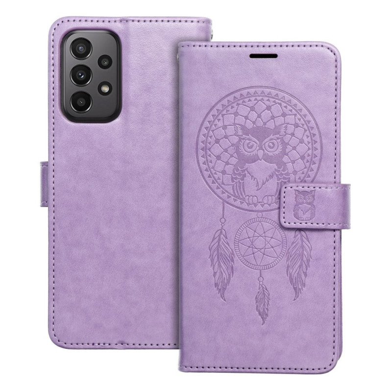 MEZZO Book case for SAMSUNG A23 5G dreamcatcher purple MEZZO Book case for SAMSUNG A23 5G dreamcatcher purple
