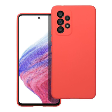 Case for Samsung A53 5G Silicone peach