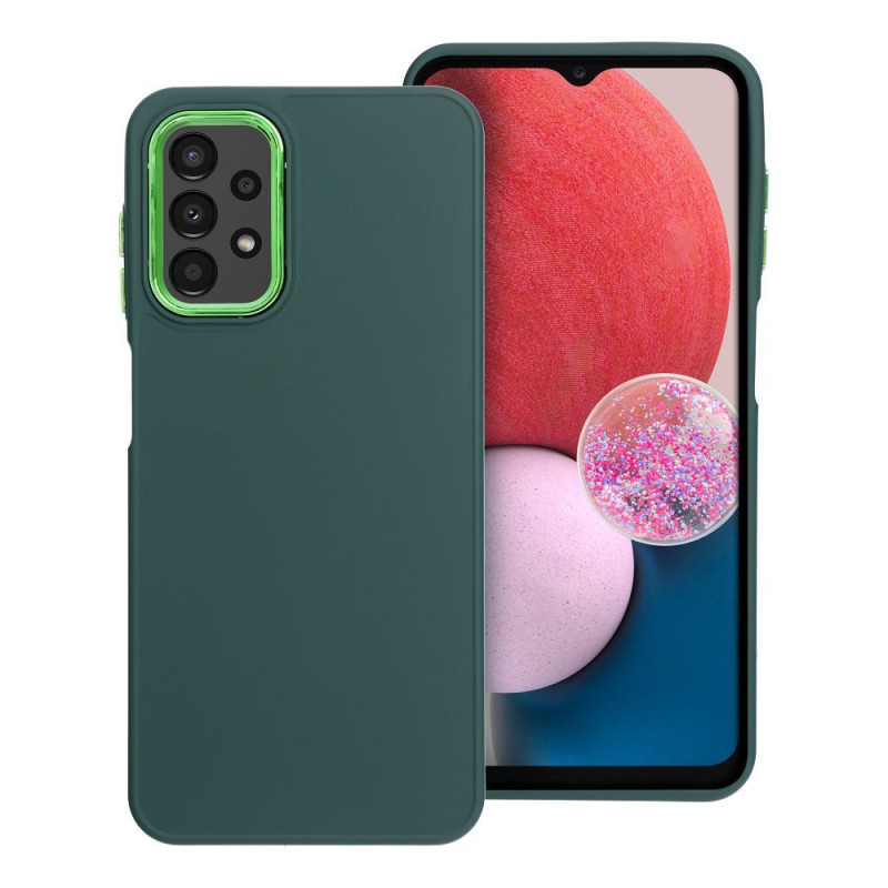 Case for Samsung A13 4G Frame green Case for Samsung A13 4G Frame green