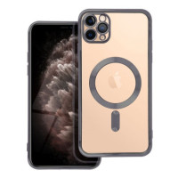 Case for iPhone 11 PRO MAX Electro Mag Cover compatible with MagSafe black