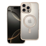 Case for iPhone 16 PRO MAX Electro Mag Cover compatible with MagSafe titanium gray