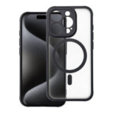 Case for iPhone 15 PRO Full Matte Mag Cover compatible with MagSafe black