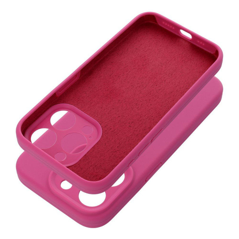 Case for iPhone 16 PRO MAX Silicone 2mm pink