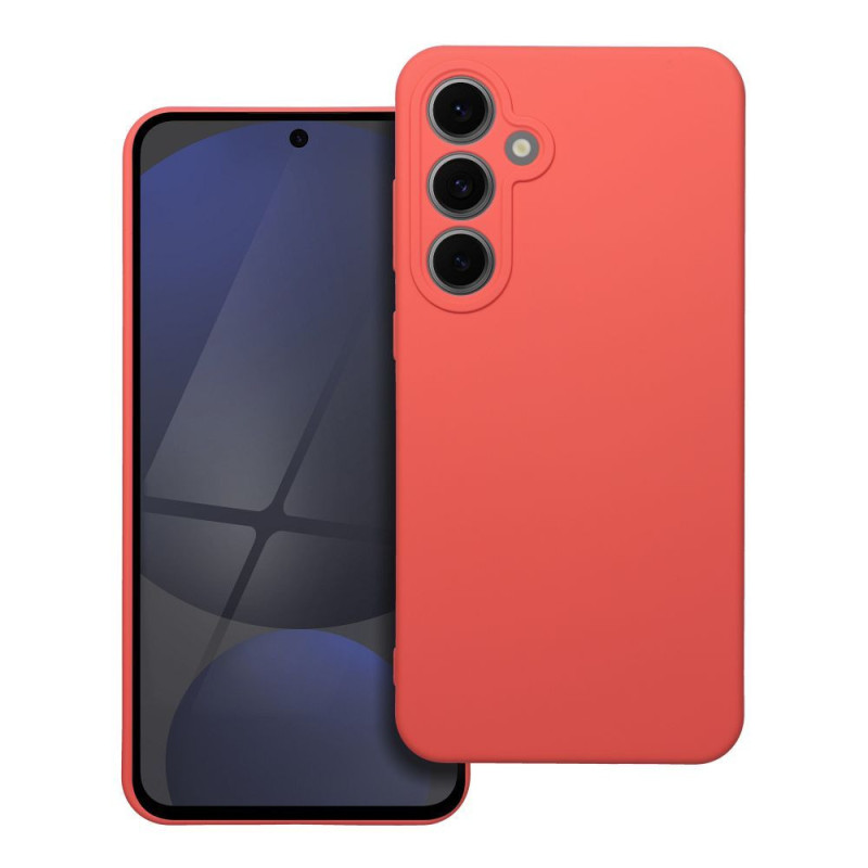 Case for Samsung S24 FE Silicone peach