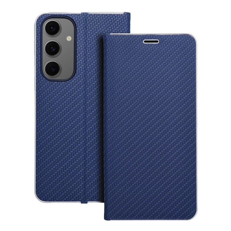 LUNA Book Carbon for SAMSUNG S24 FE blue