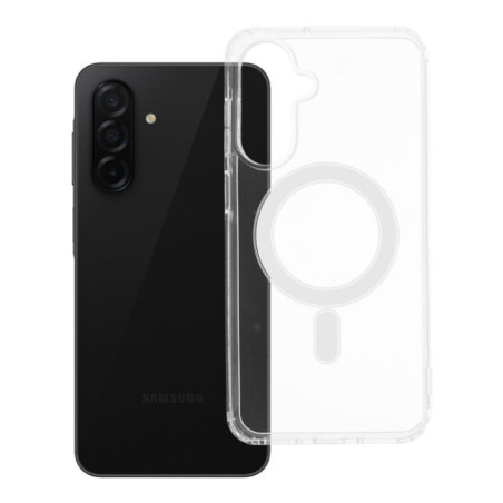 Case for Samsung A26 Clear Mag Cover (MID) compatible with MagSafe transparent