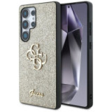 GUESS case for SAMSUNG S25 Ultra GUHCS25LHG4SGD (Fixed Glitter Big 4G) gold