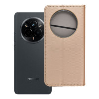 SMART CASE Book for REALME 14 PRO gold