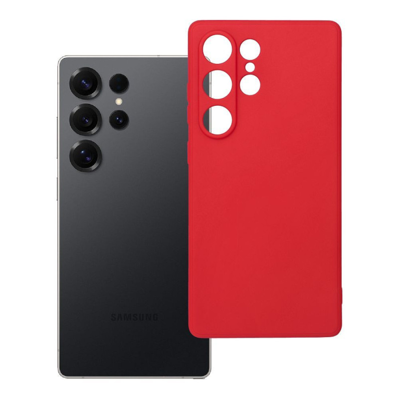 Case for Samsung S25 ULTRA Soft red