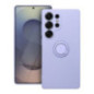Case for Samsung S25 ULTRA Silicone Ring purple