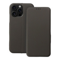 Flip case for iPhone 16 PRO MAX Folio Side Magnet brown