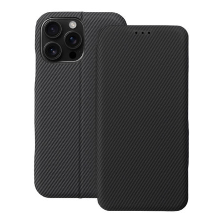 Flip case for iPhone 16 PRO MAX Folio Side Magnet gray